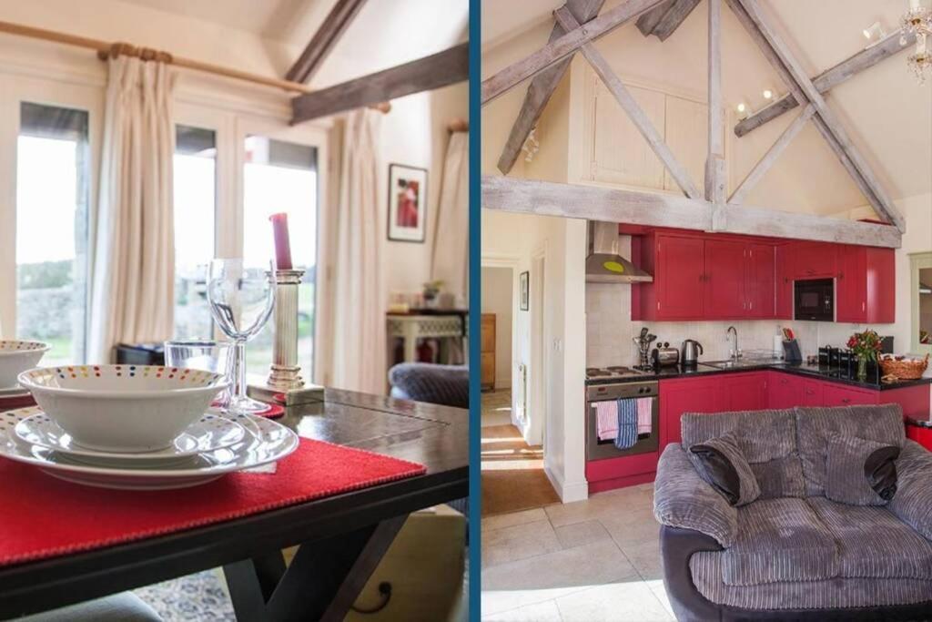 Secluded Romantic Cotswolds Barn - Sleeps 2 To 4 - Near Cirencester - Dog Friendly Villa Kemble Exterior foto